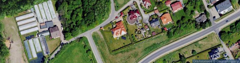 Zdjęcie satelitarne Zapłocie Duże ul.