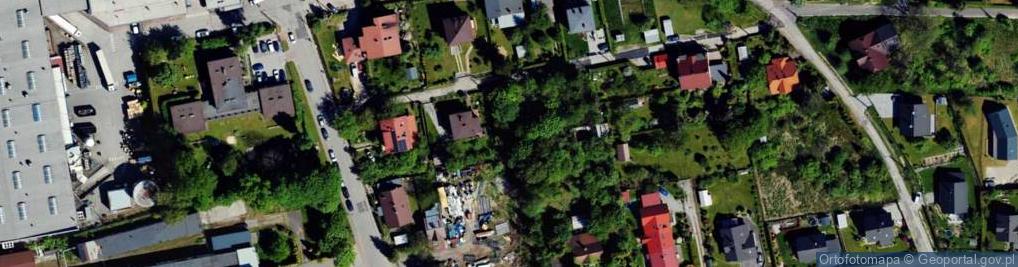 Zdjęcie satelitarne Zawilców ul.