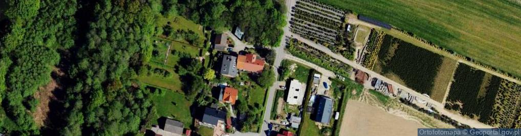 Zdjęcie satelitarne Zagrody ul.