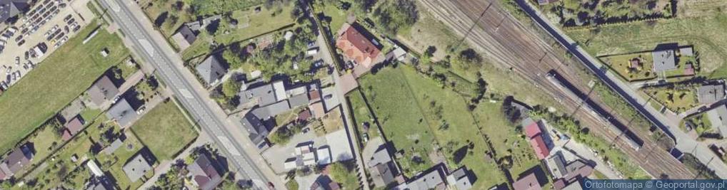 Zdjęcie satelitarne Zabrzeg ul.