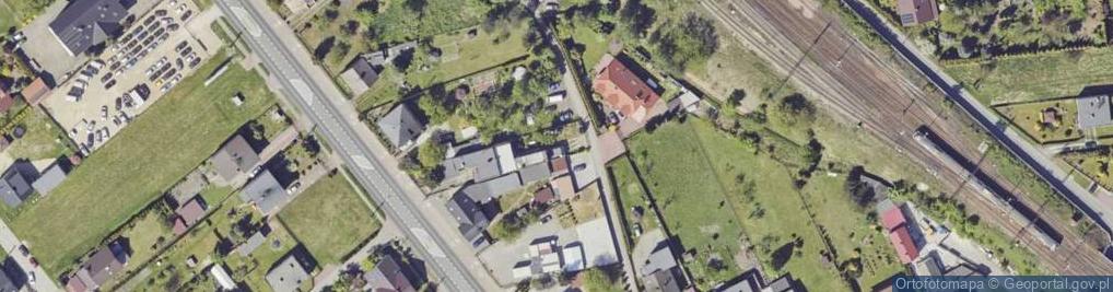 Zdjęcie satelitarne Zabrzeg ul.