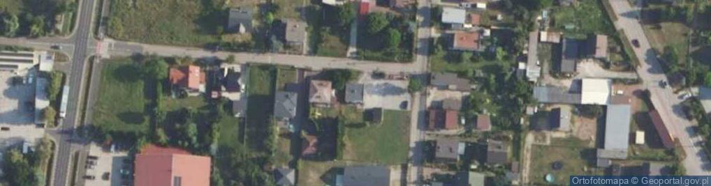Zdjęcie satelitarne Zapomniana ul.