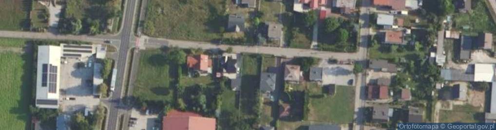 Zdjęcie satelitarne Zapomniana ul.
