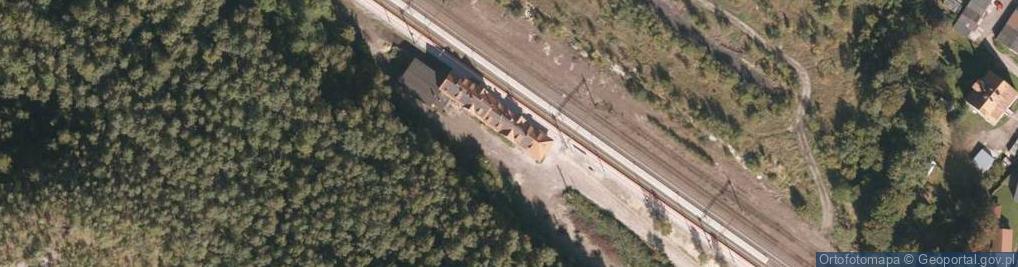 Zdjęcie satelitarne Zachodnia ul.