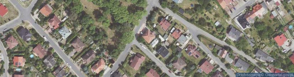 Zdjęcie satelitarne Zaułek Sasanek ul.