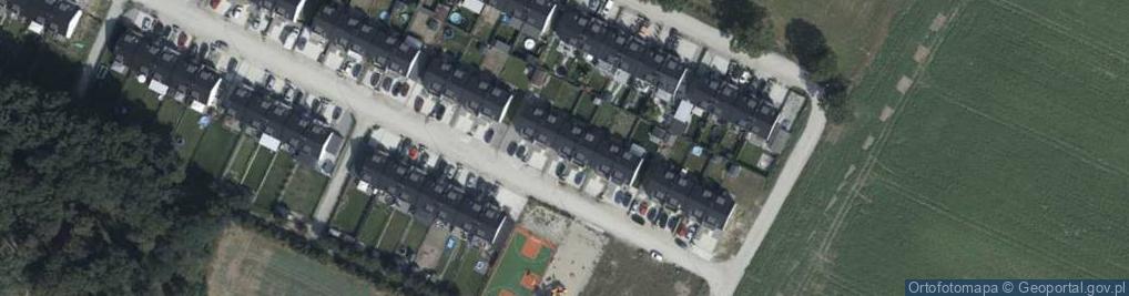 Zdjęcie satelitarne Za Dworkiem ul.