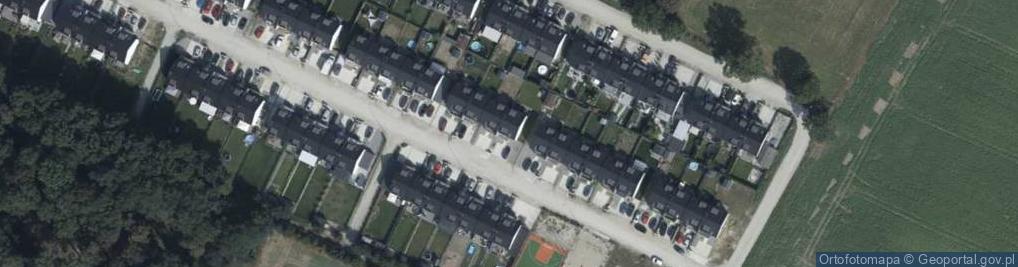 Zdjęcie satelitarne Za Dworkiem ul.