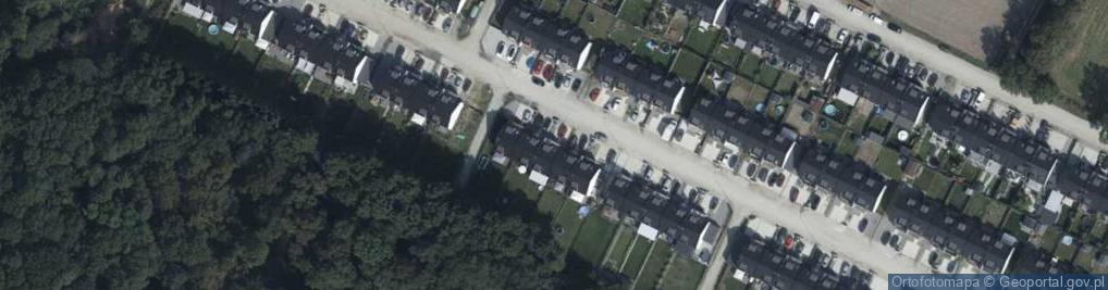 Zdjęcie satelitarne Za Dworkiem ul.