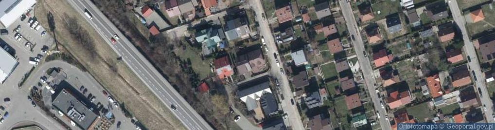 Zdjęcie satelitarne Zakątek ul.
