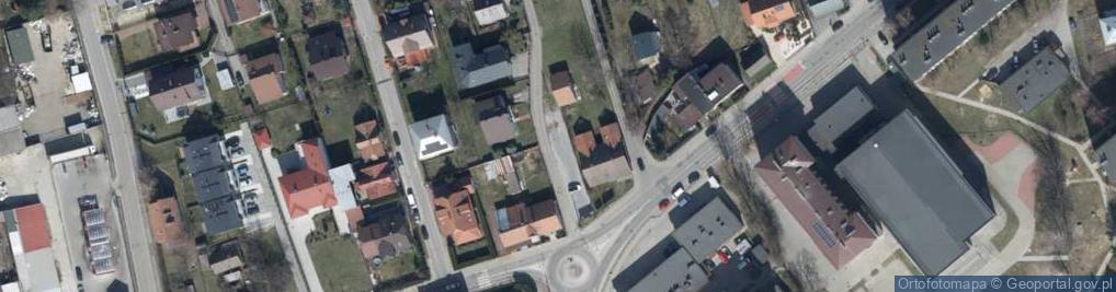 Zdjęcie satelitarne Zamknięta ul.