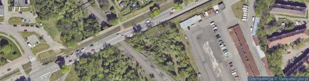 Zdjęcie satelitarne Zabrzańska ul.