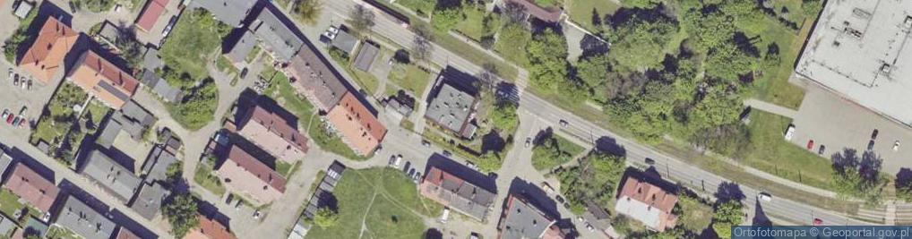 Zdjęcie satelitarne Zabrzańska ul.