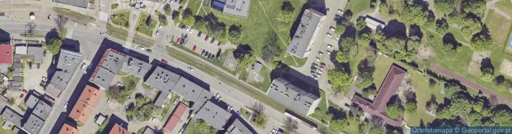 Zdjęcie satelitarne Zabrzańska ul.