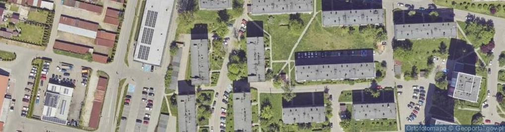 Zdjęcie satelitarne Zabrzańska ul.
