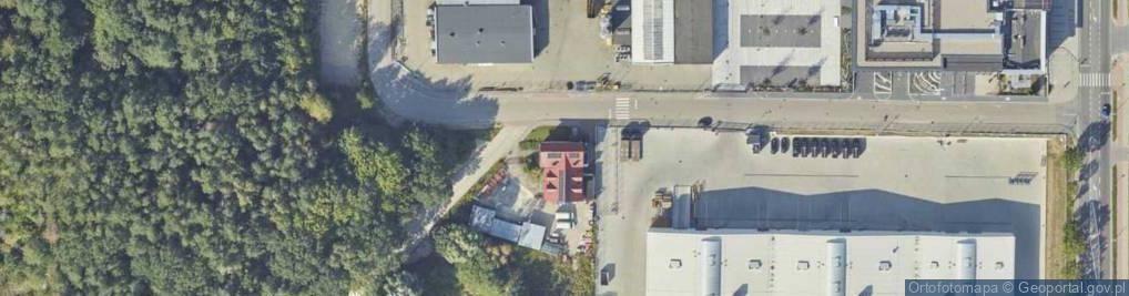 Zdjęcie satelitarne Zakładowa ul.