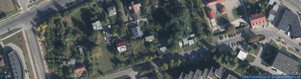 Zdjęcie satelitarne Zachodnia ul.
