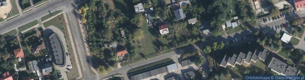 Zdjęcie satelitarne Zachodnia ul.