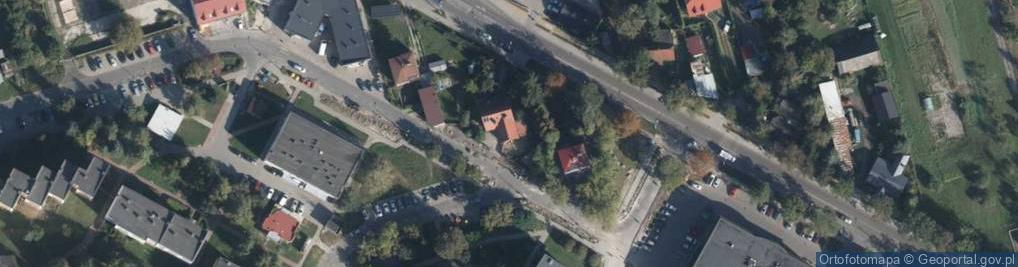 Zdjęcie satelitarne Zachodnia ul.