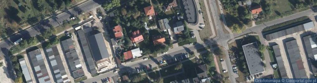 Zdjęcie satelitarne Zachodnia ul.