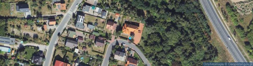 Zdjęcie satelitarne Zakole ul.