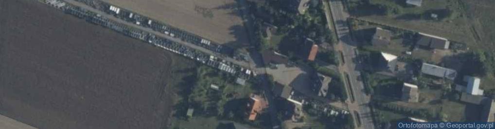 Zdjęcie satelitarne Zakątek ul.