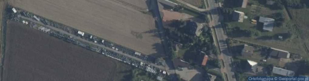 Zdjęcie satelitarne Zakątek ul.