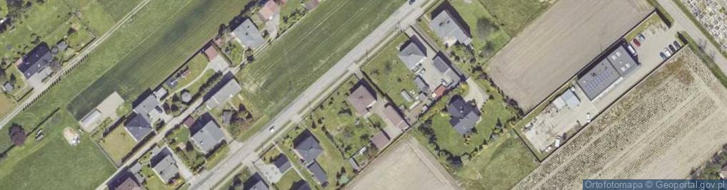 Zdjęcie satelitarne Zabrska ul.