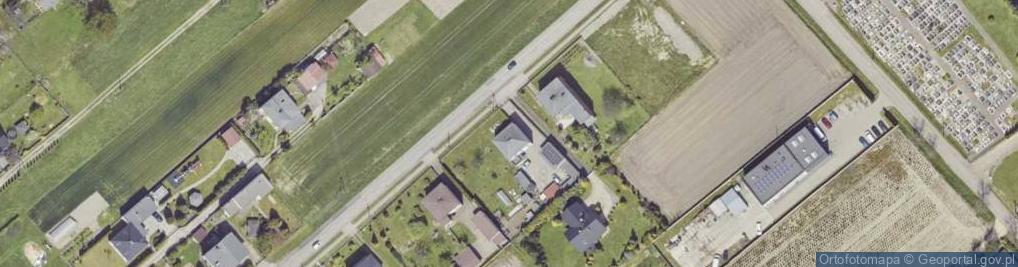 Zdjęcie satelitarne Zabrska ul.