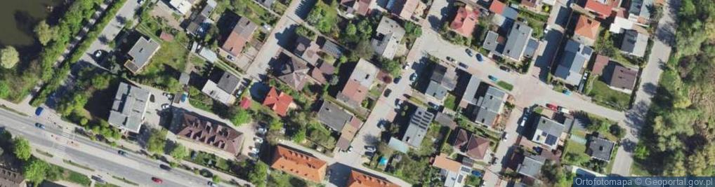 Zdjęcie satelitarne Zacisze ul.
