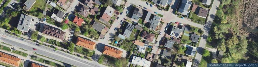 Zdjęcie satelitarne Zacisze ul.