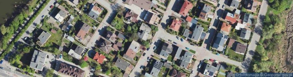Zdjęcie satelitarne Zacisze ul.