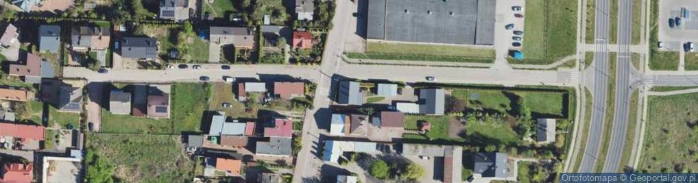 Zdjęcie satelitarne Zagumienna ul.