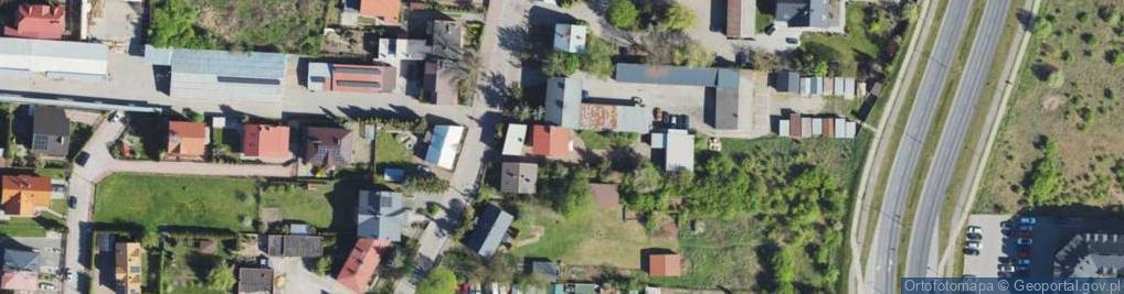 Zdjęcie satelitarne Zagumienna ul.