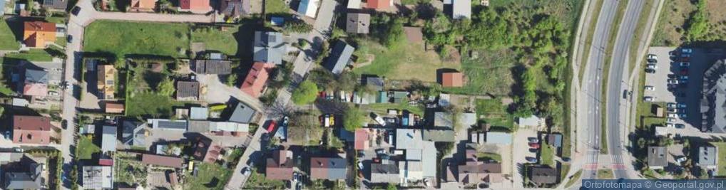 Zdjęcie satelitarne Zagumienna ul.