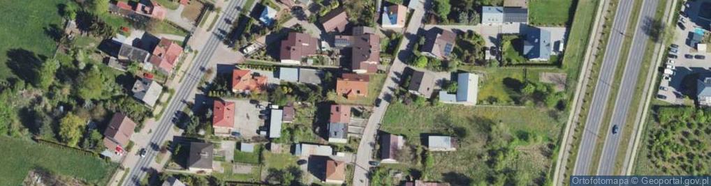 Zdjęcie satelitarne Zagumienna ul.