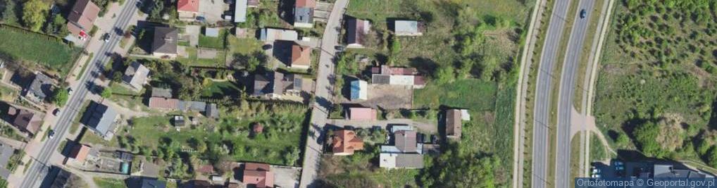Zdjęcie satelitarne Zagumienna ul.