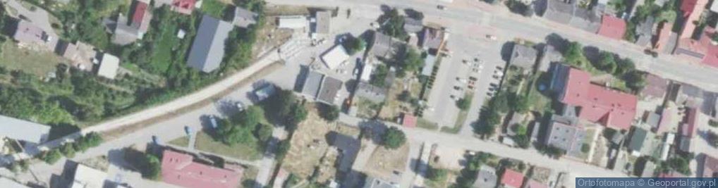 Zdjęcie satelitarne Zaciszna ul.
