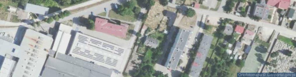 Zdjęcie satelitarne Zaciszna ul.