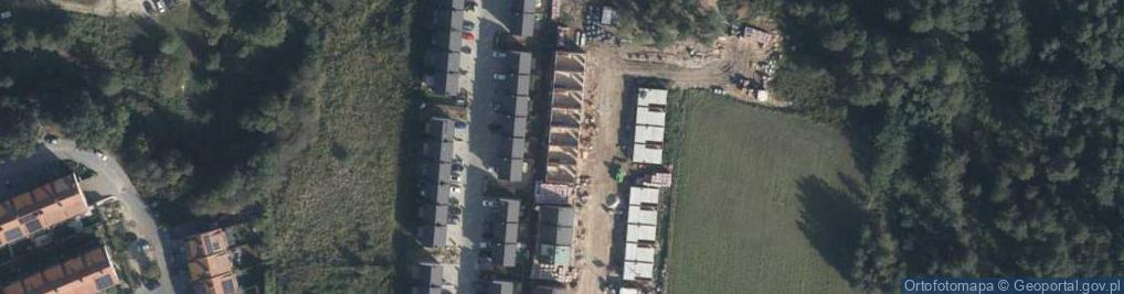 Zdjęcie satelitarne Zaciszna ul.