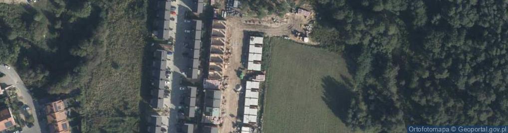 Zdjęcie satelitarne Zaciszna ul.