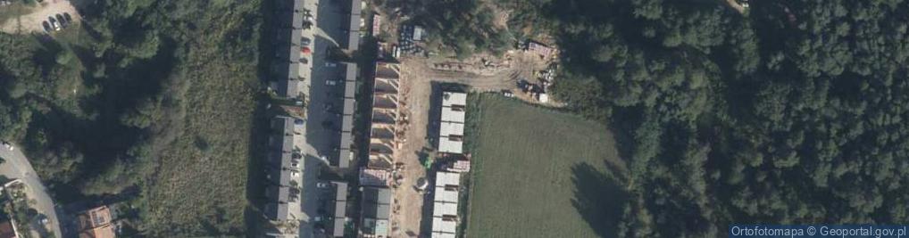 Zdjęcie satelitarne Zaciszna ul.