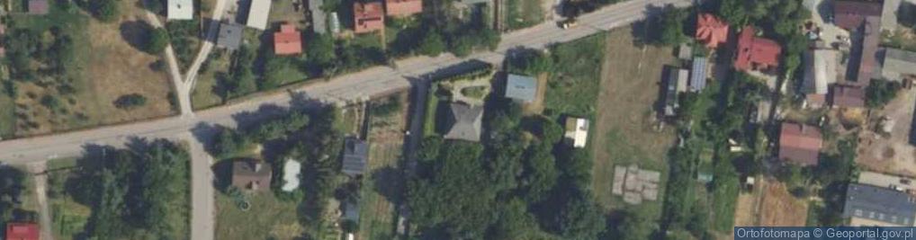 Zdjęcie satelitarne Zakątek ul.