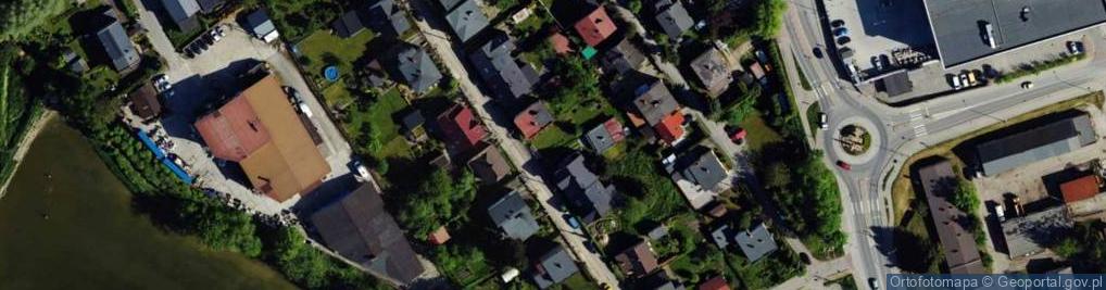 Zdjęcie satelitarne Zacisze ul.