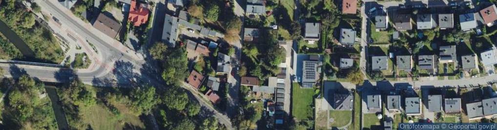 Zdjęcie satelitarne Zacisze ul.