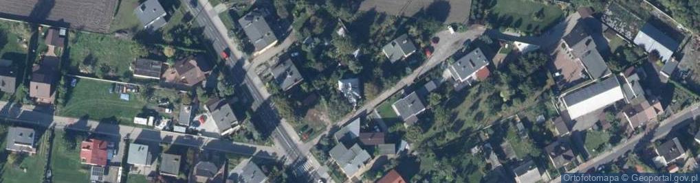 Zdjęcie satelitarne Zaułek ul.