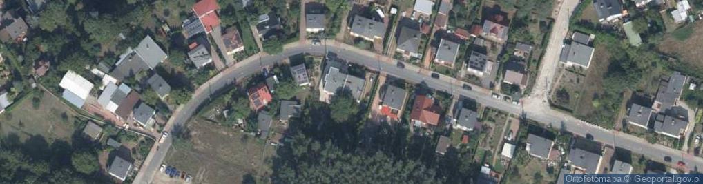 Zdjęcie satelitarne Zagórze ul.