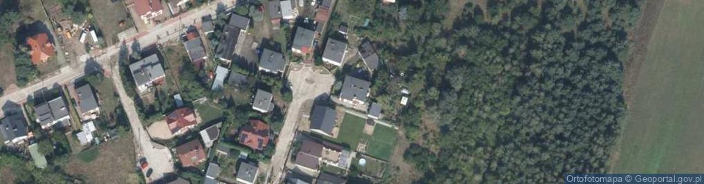 Zdjęcie satelitarne Zalesie ul.