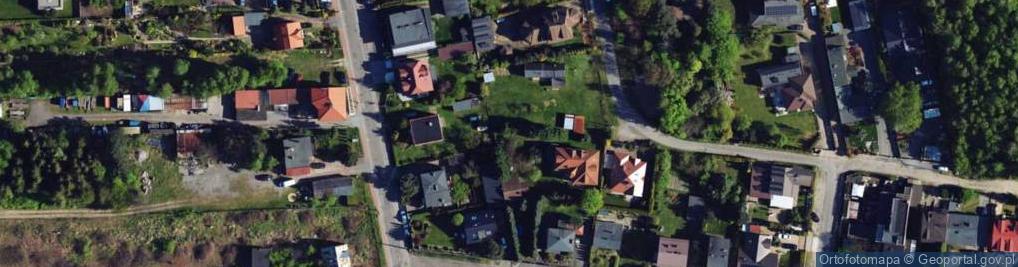 Zdjęcie satelitarne Zawierciańska ul.