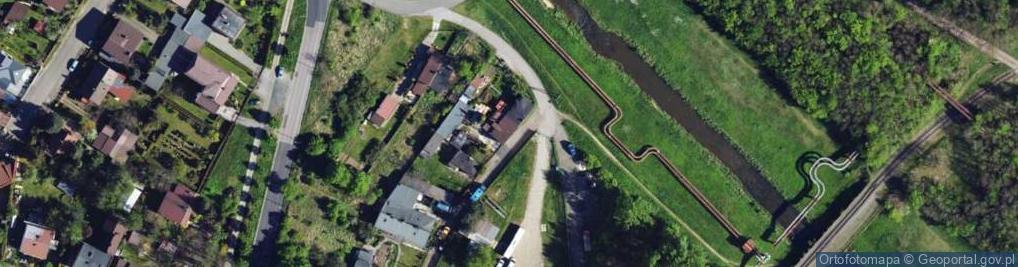 Zdjęcie satelitarne Zawiła ul.