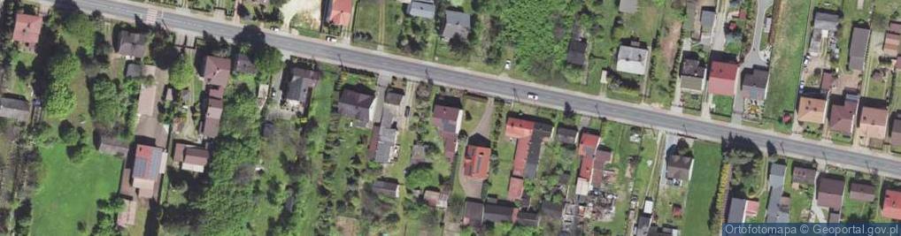 Zdjęcie satelitarne Ząbkowicka ul.